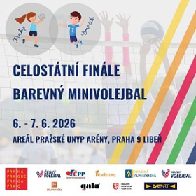 Celostátní finále minivolejbalu 2026 v Praze